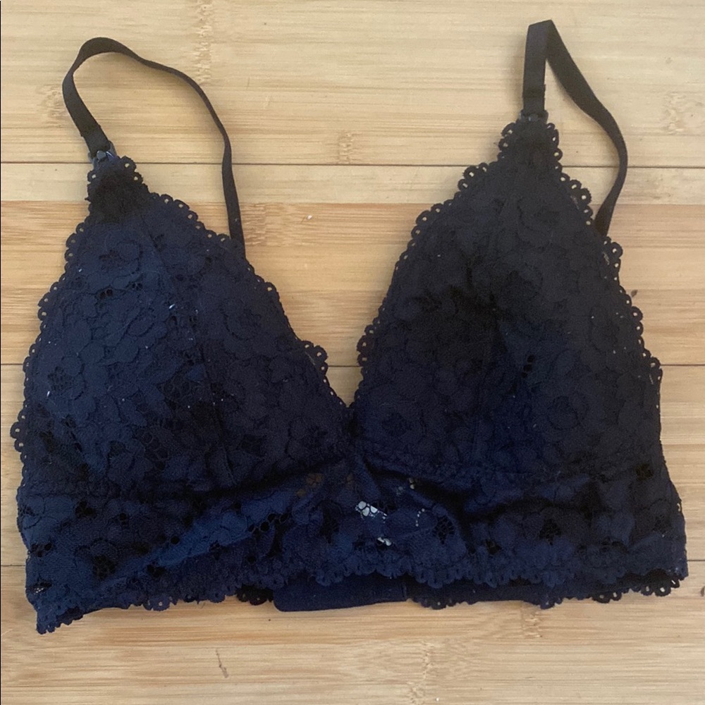 Lace Bralette in Black